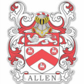 Sticker Allen Family Crest (Devant)