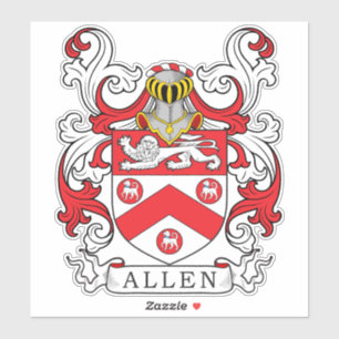 Sticker Allen Family Crest