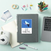 Sticker Aller faire de la voile (Couverture iPad)