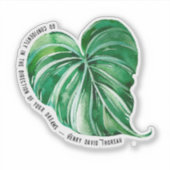 Sticker Allez en toute confiance dans la direction de vos  (Devant)