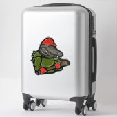 STICKER ALLIGATOR TRUMP 2025 (Sur valise)