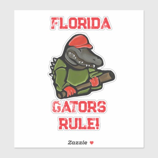 STICKER ALLIGATOR TRUMP 2025 (Feuille)