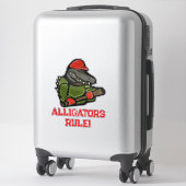 STICKER ALLIGATOR TRUMP 2025 (Sur valise)