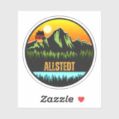 Sticker Allstedt, Allemagne (Feuille)