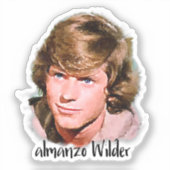 Sticker Almanzo Wilder Little House on the Prairie (Recto)