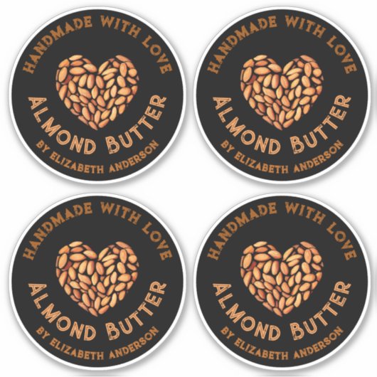 Sticker Almond (Devant)