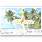 Sticker Aloha 01 (Devant)