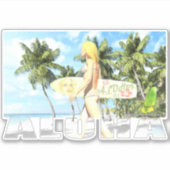 Sticker Aloha 01 (Devant)