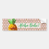 Sticker Aloha Babe ananas (Devant)