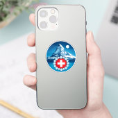 Sticker Alpes suisses - Matterhorn (Téléphone)
