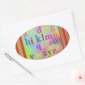 Sticker Alphabet (Enveloppe)