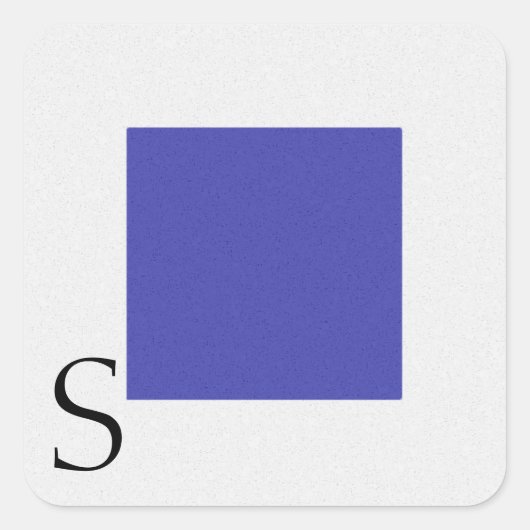 Sticker Alphabet Signal Nautique S (Devant)