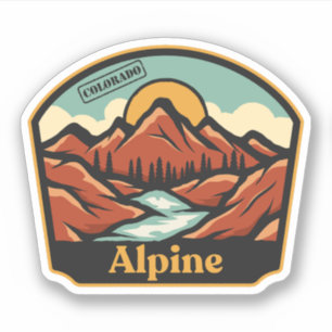 Sticker Alpine, Colorado