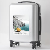 Sticker Amalfi Coast Minimalist Line Art (Sur valise)