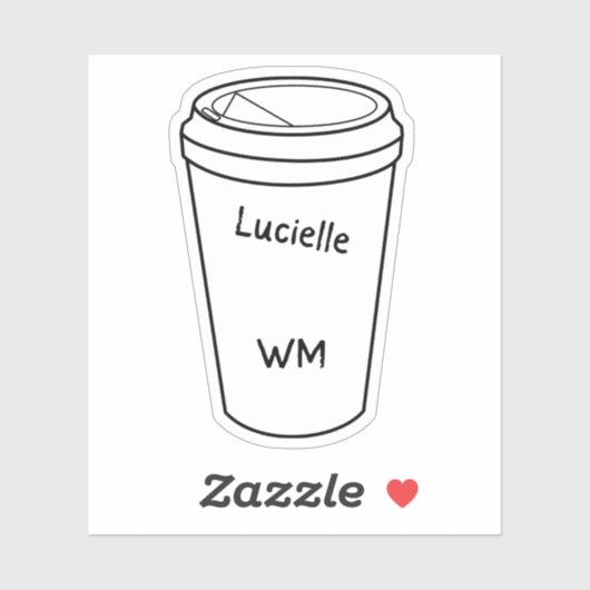 Sticker Amanda Lexie Lucielle (Feuille)