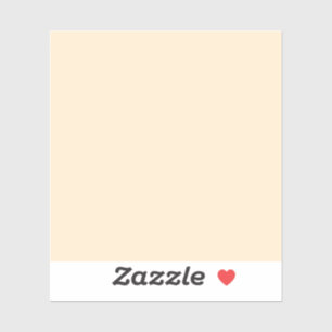 Sticker Amande blanchie (couleur unie)