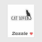 Sticker Amateur de chats (Feuille)