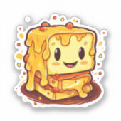 Sticker Amateur de fromage grillé (Recto)