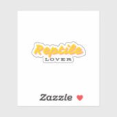 Sticker Amateur de reptiles (Feuille)