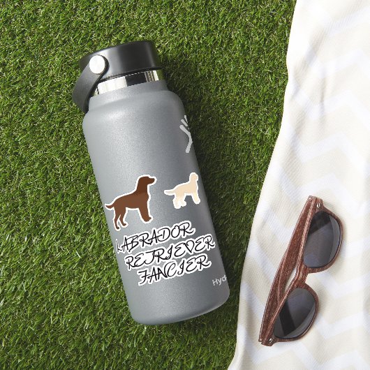 Sticker Amateur de Retriever du Labrador (HydroFlask Insitu)
