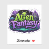 Sticker Amateurs de Fantasy Alien (Feuille)