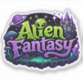 Sticker Amateurs de Fantasy Alien (Devant)