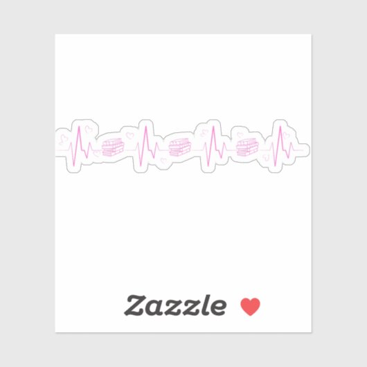 Sticker Amateurs de livres (Feuille)