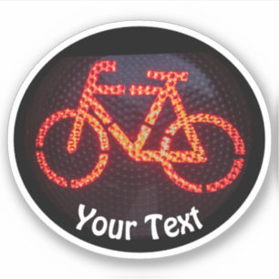 Sticker Amateurs de vélo et mobilité durable bâton de vélo