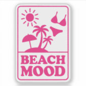 Sticker Ambiance plage (Devant)