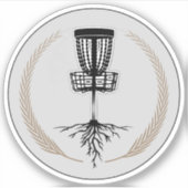 Sticker Ambiguë Disk Golf (Devant)