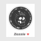 Sticker Ambiguë Disk Golf (Feuille)