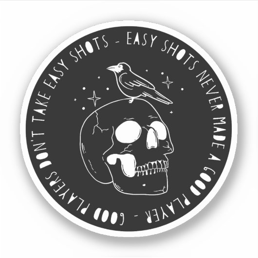 Sticker Ambiguë Disk Golf (Devant)