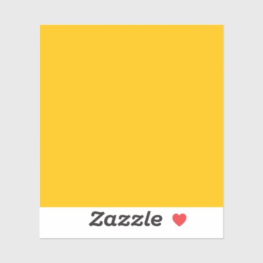 Sticker Ambre (couleur unie) (Feuille)