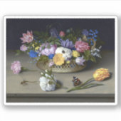 Sticker Ambrosius Bosschaert Fleur Aînée encore vie (Devant)