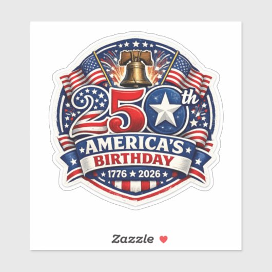 Sticker America 250 (Feuille)