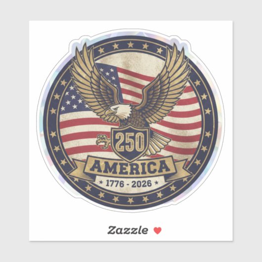 Sticker America 250  (Feuille)