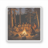 Sticker américain (Devant)