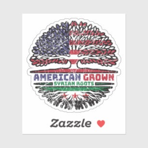 Sticker Américain d'origine syrienne