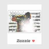 Sticker American Flag (Feuille)