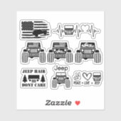 Sticker American Off-road (Feuille)