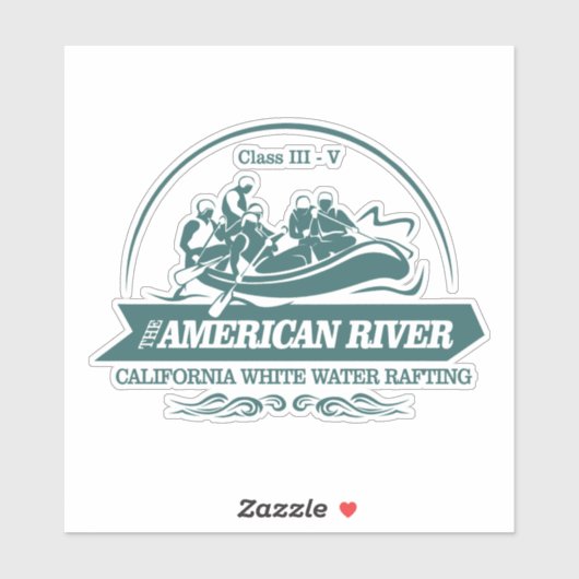 Sticker American River (R) (Feuille)