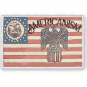 STICKER AMERICANISM (Devant)
