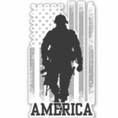 Sticker Amérique (Devant)
