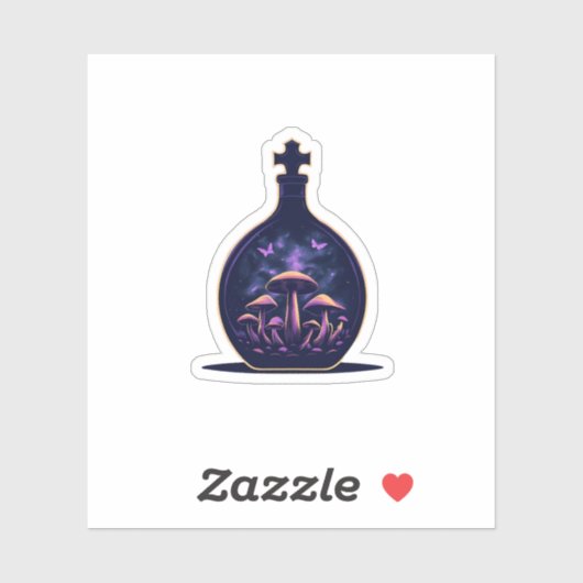 Sticker Amethyst Elixir (Feuille)
