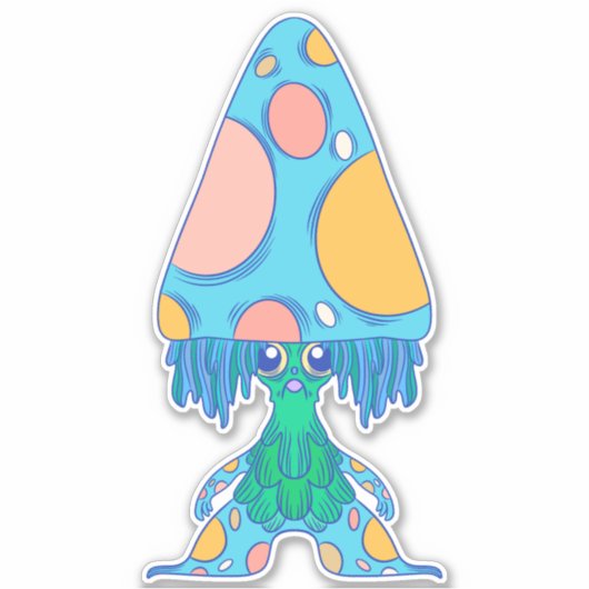Sticker Ami Champignon (Devant)