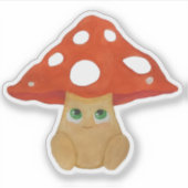 Sticker Ami de champignons (Devant)