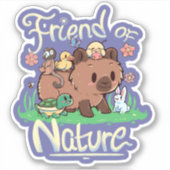 Sticker Ami de la nature (Devant)