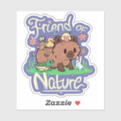 Sticker Ami de la nature (Feuille)