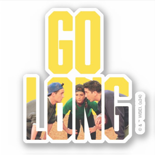 Sticker AMIS™ | Aller long devis (Devant)