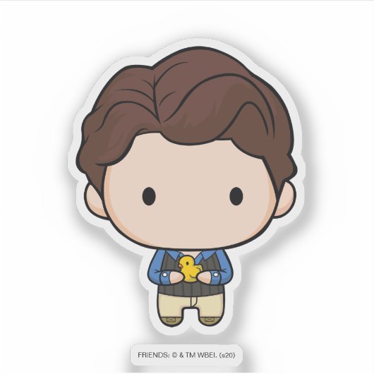 Sticker AMIS™ | Chandler Chibi (Devant)